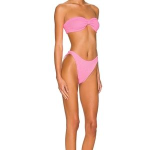 Jean Bikini Set in Bubblegum Hunza G OS revolve